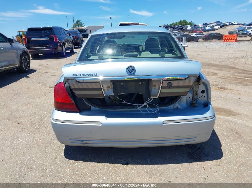 2010 Mercury Grand Marquis Ls (Fleet Only) VIN: 2MEBM7FV7AX634092 Lot: 39640641