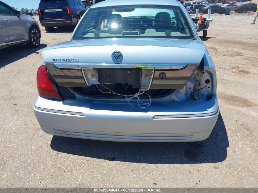 2010 Mercury Grand Marquis Ls (Fleet Only) VIN: 2MEBM7FV7AX634092 Lot: 39640641