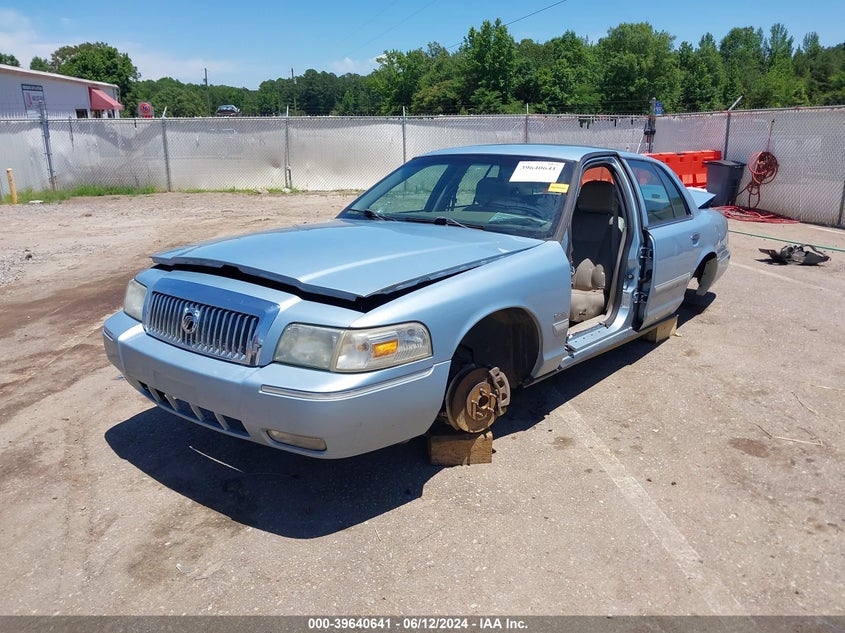 2010 Mercury Grand Marquis Ls (Fleet Only) VIN: 2MEBM7FV7AX634092 Lot: 39640641
