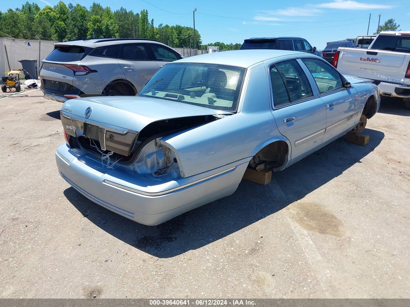 2010 Mercury Grand Marquis Ls (Fleet Only) VIN: 2MEBM7FV7AX634092 Lot: 39640641