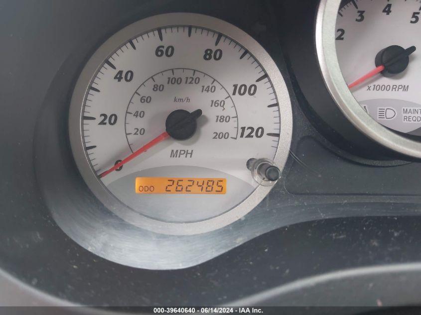 2004 Toyota Rav4 VIN: JTEHD20V740006295 Lot: 39640640