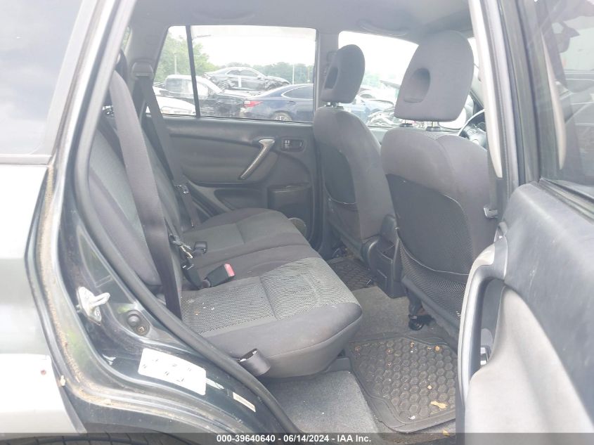 2004 Toyota Rav4 VIN: JTEHD20V740006295 Lot: 39640640