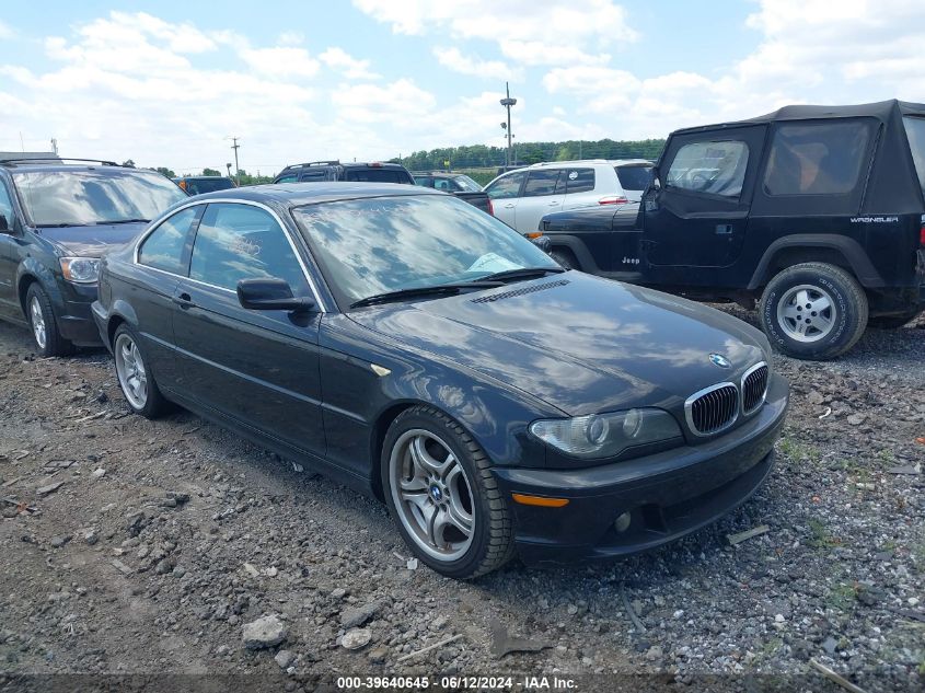 2004 BMW 330Ci VIN: WBABD53424PD96485 Lot: 39640645