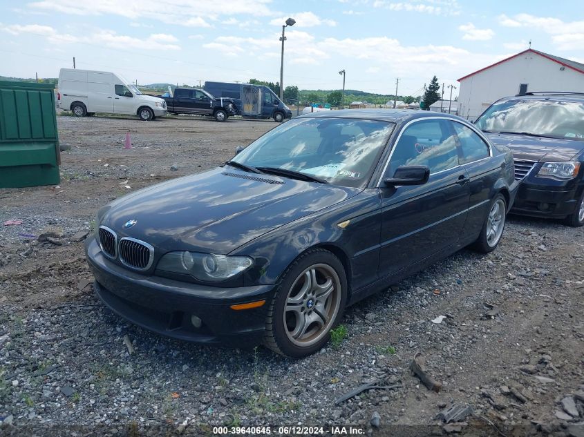 2004 BMW 330Ci VIN: WBABD53424PD96485 Lot: 39640645