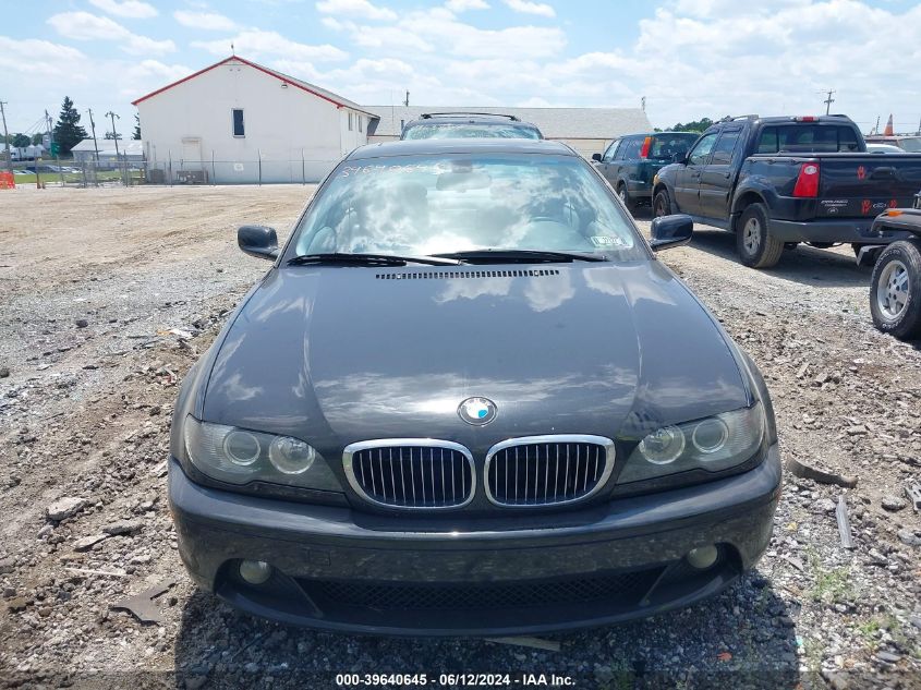 2004 BMW 330Ci VIN: WBABD53424PD96485 Lot: 39640645