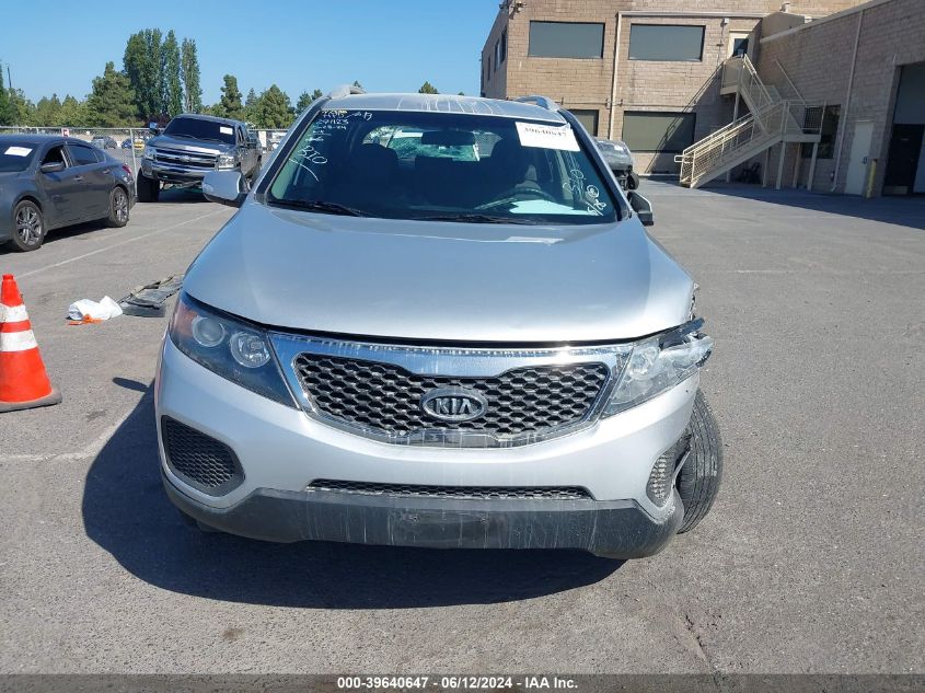 2012 Kia Sorento Lx V6 VIN: 5XYKT4A29CG297503 Lot: 39640647