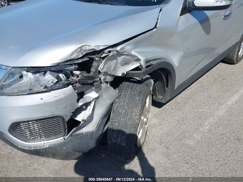 2012 Kia Sorento Lx V6 VIN: 5XYKT4A29CG297503 Lot: 39640647