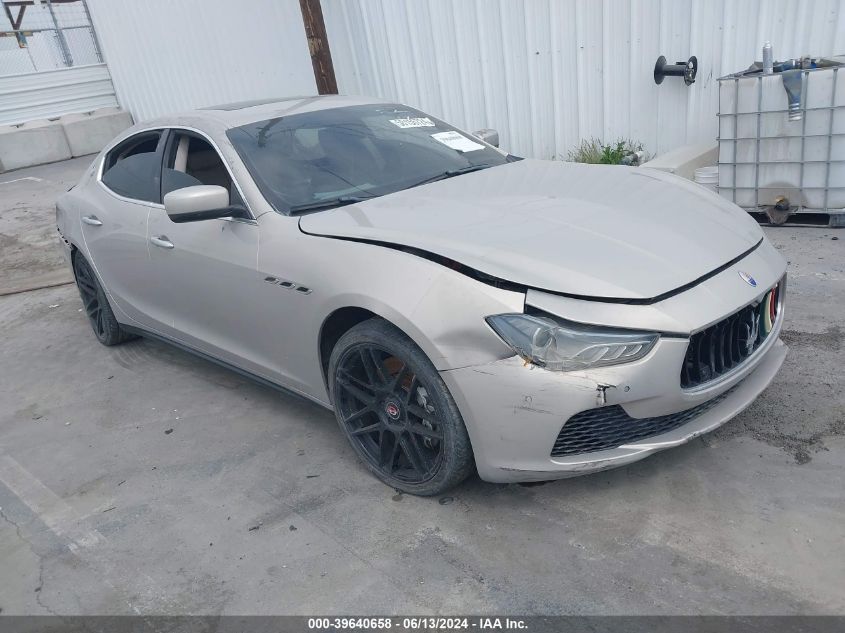 2014 Maserati Ghibli S Q4 VIN: ZAM57RTA8E1095303 Lot: 39640658