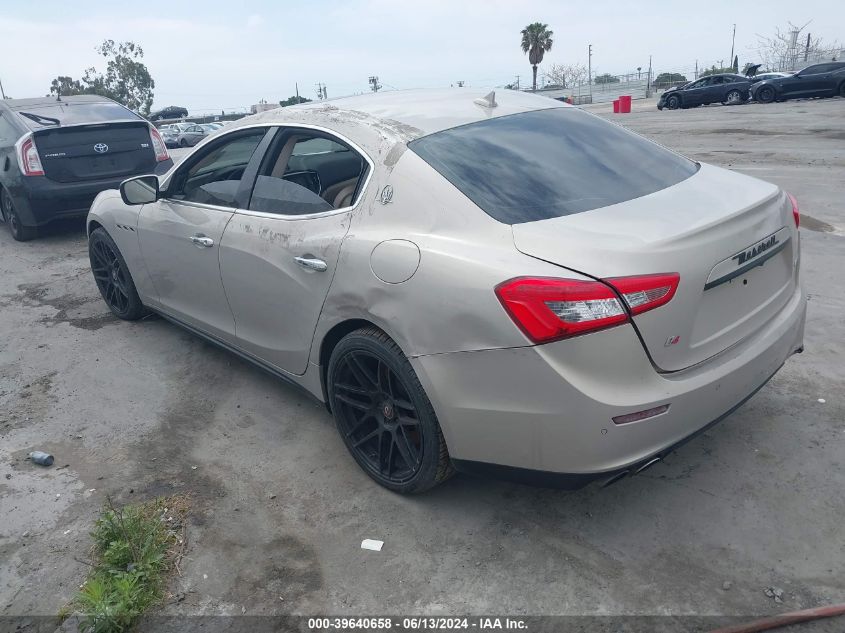 2014 Maserati Ghibli S Q4 VIN: ZAM57RTA8E1095303 Lot: 39640658