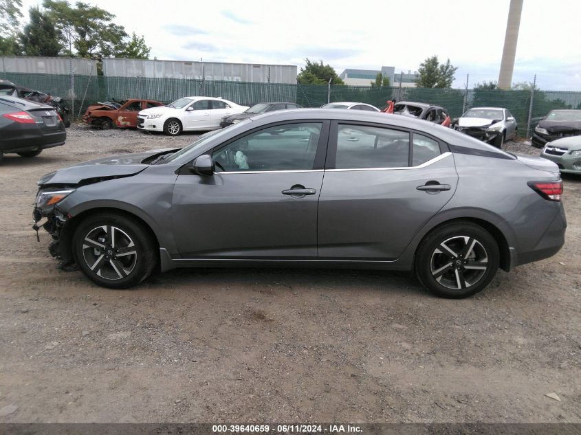 2024 Nissan Sentra Sv Xtronic Cvt VIN: 3N1AB8CV8RY222151 Lot: 39640659