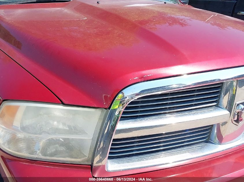 2012 Ram 1500 Slt VIN: 1C6RD6LT5CS155423 Lot: 39640668