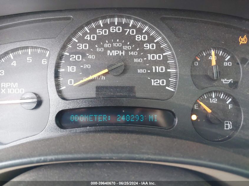 2005 Chevrolet Tahoe Lt VIN: 1GNEK13T75J225097 Lot: 39640670