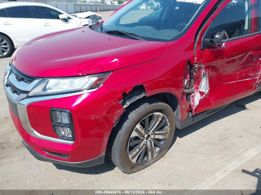 2021 Mitsubishi Outlander Sport 2.0 Be Awc/2.0 Es Awc/2.0 Le Awc/2.0 Se Awc VIN: JA4ARUAU5MU029957 Lot: 39640676