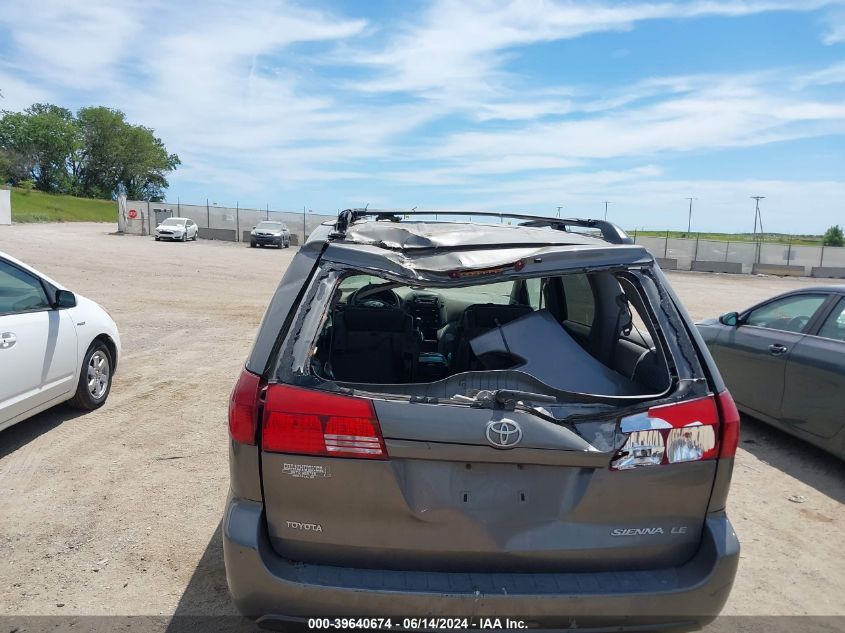 2004 Toyota Sienna Le VIN: 5TDZA23C74S150020 Lot: 39640674