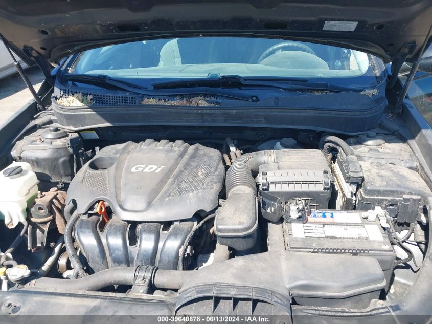 2013 Hyundai Sonata Gls VIN: 5NPEB4AC4DH770937 Lot: 39640678