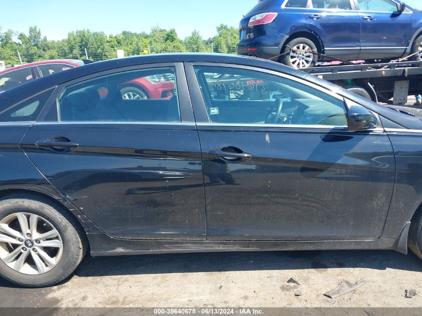 2013 Hyundai Sonata Gls VIN: 5NPEB4AC4DH770937 Lot: 39640678