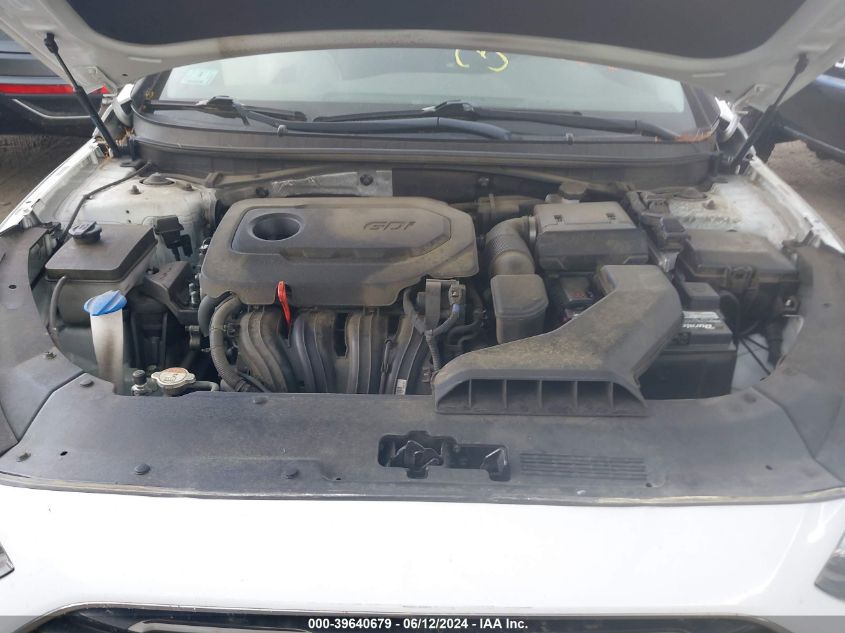 2018 Hyundai Sonata Sel VIN: 5NPE34AF6JH668199 Lot: 39640679