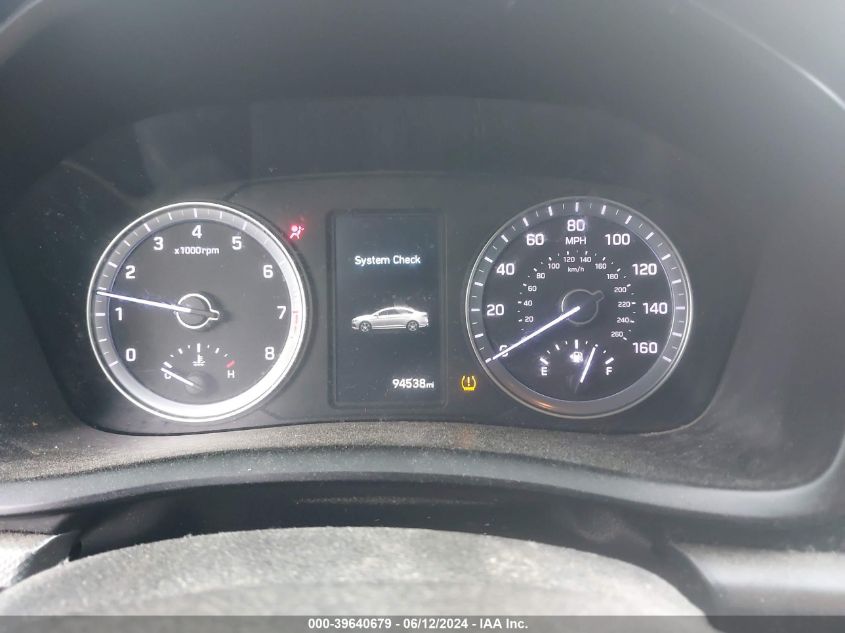 2018 Hyundai Sonata Sel VIN: 5NPE34AF6JH668199 Lot: 39640679