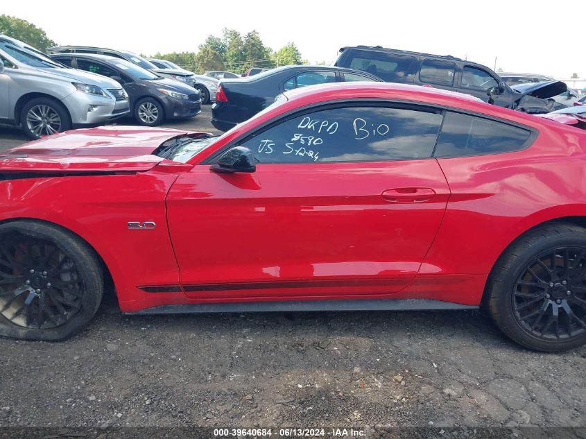 2017 Ford Mustang Gt Premium VIN: 1FA6P8CF2H5343580 Lot: 39640684