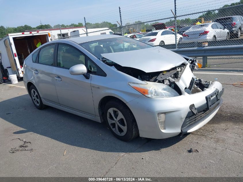 2012 Toyota Prius Two VIN: JTDKN3DU4C5429769 Lot: 39640728