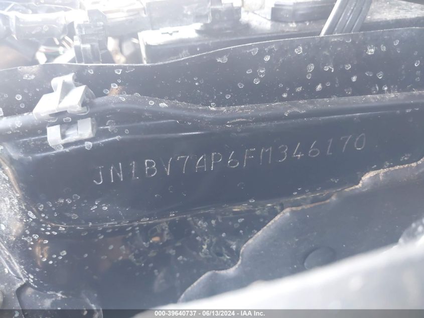 2015 Infiniti Q50 Premium VIN: JN1BV7AP6FM346170 Lot: 39640737