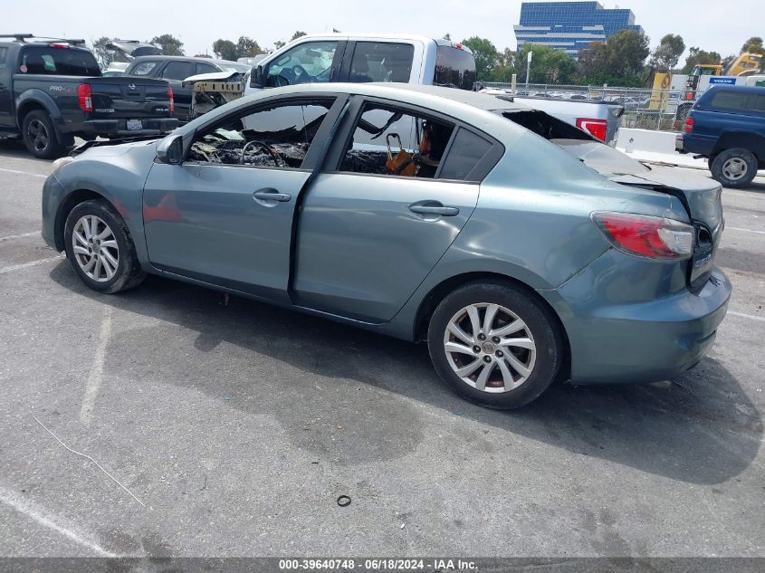 2012 Mazda Mazda3 I Grand Touring VIN: JM1BL1W81C1578884 Lot: 39640748