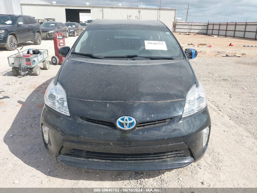 2015 Toyota Prius Two VIN: JTDKN3DU8F0454546 Lot: 39640753