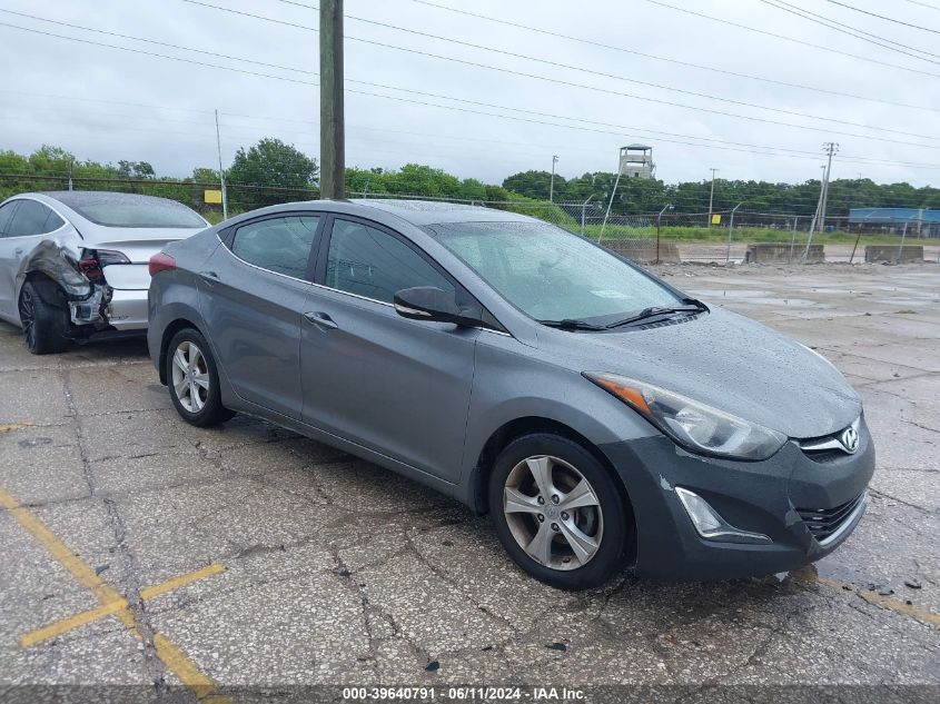 KMHDH4AEXGU581596 | 2016 HYUNDAI ELANTRA