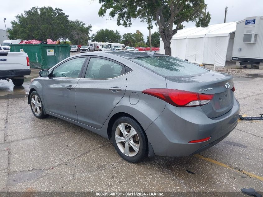 KMHDH4AEXGU581596 | 2016 HYUNDAI ELANTRA