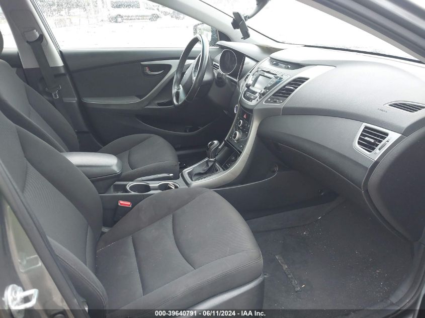 KMHDH4AEXGU581596 | 2016 HYUNDAI ELANTRA