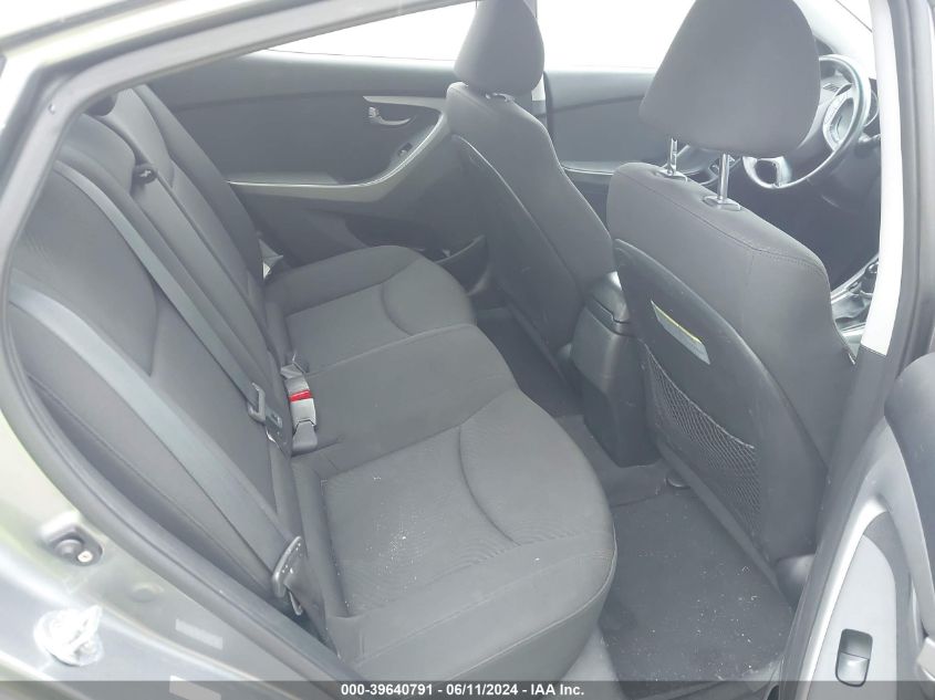 KMHDH4AEXGU581596 | 2016 HYUNDAI ELANTRA