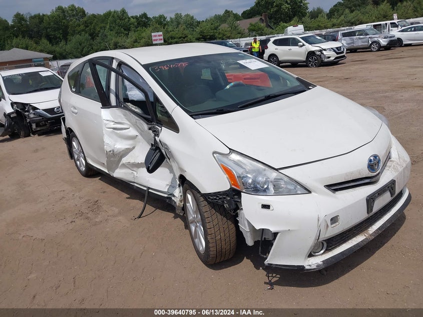 2012 Toyota Prius V Five VIN: JTDZN3EU9C3140489 Lot: 39640795