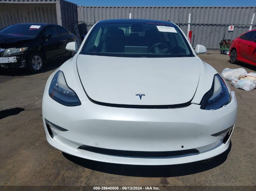 2020 Tesla Model 3 Standard Range Plus Rear-Wheel Drive/Standard Range Rear-Wheel Drive VIN: 5YJ3E1EA0LF612596 Lot: 39640805