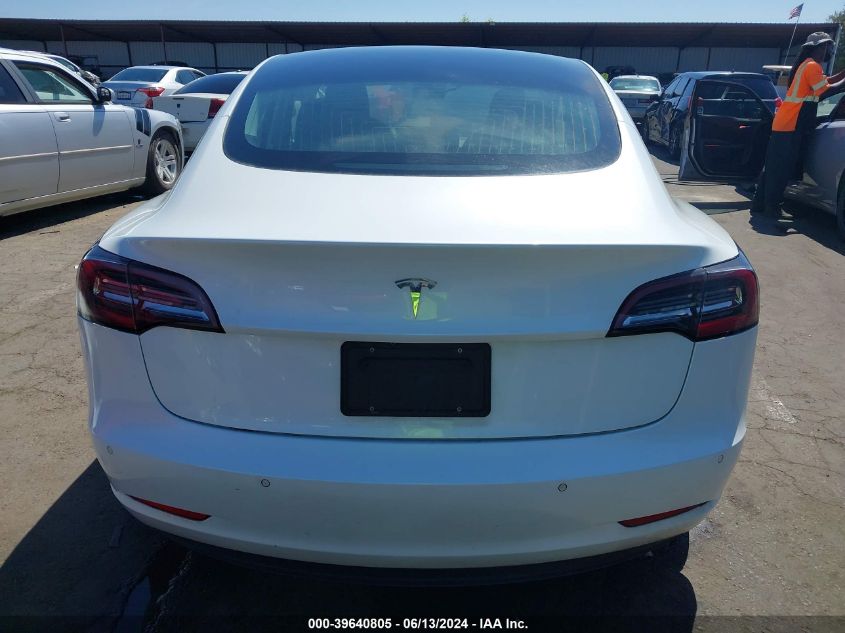 2020 Tesla Model 3 Standard Range Plus Rear-Wheel Drive/Standard Range Rear-Wheel Drive VIN: 5YJ3E1EA0LF612596 Lot: 39640805