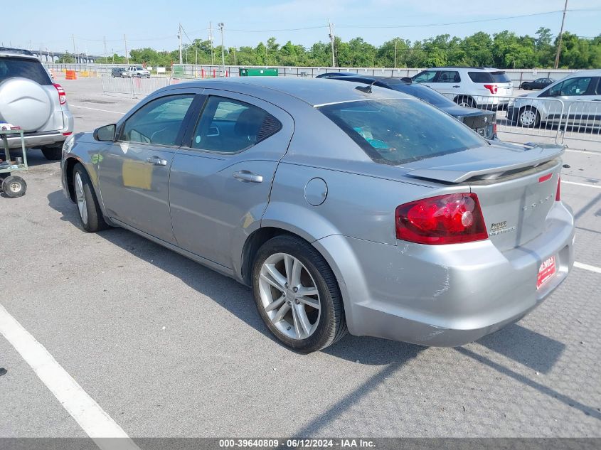 2013 Dodge Avenger Se V6 VIN: 1C3CDZAG5DN587052 Lot: 39640809