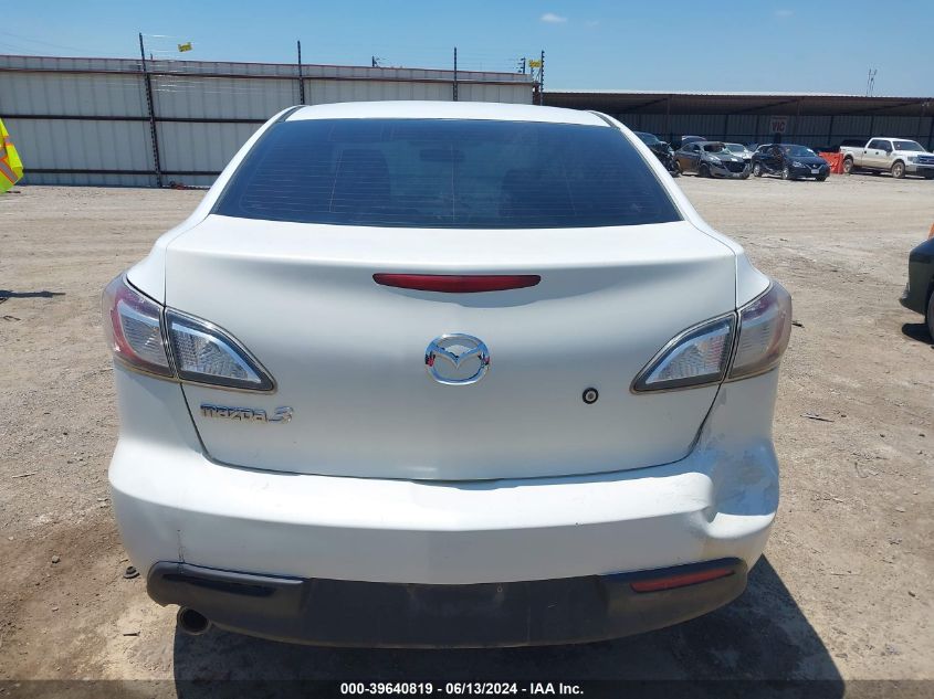 2010 Mazda Mazda3 I Sport VIN: JM1BL1SFXA1123047 Lot: 39640819