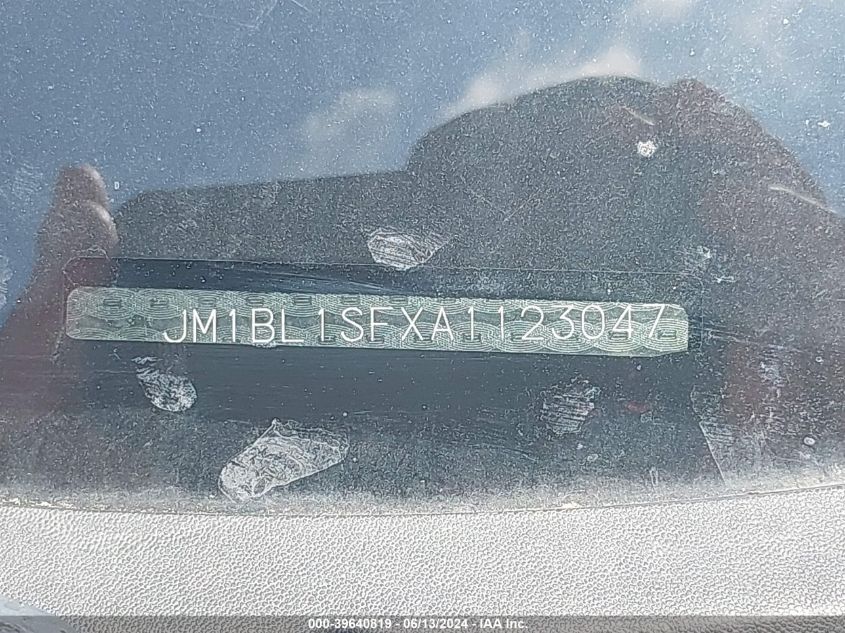 2010 Mazda Mazda3 I Sport VIN: JM1BL1SFXA1123047 Lot: 39640819