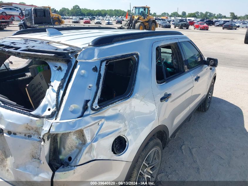 2016 Ford Explorer Sport VIN: 1FM5K8GT3GGB71708 Lot: 39640820