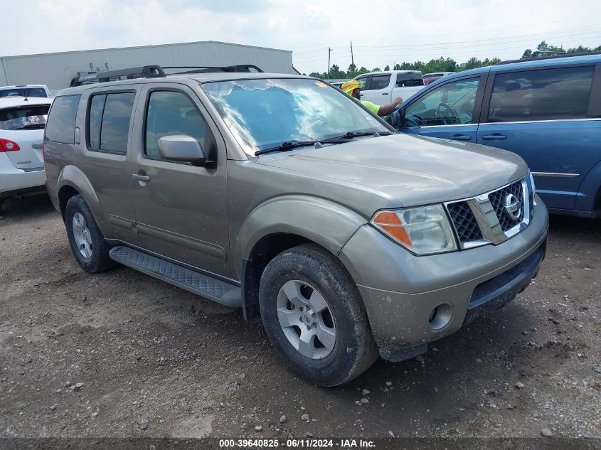 2006 Nissan Pathfinder Se VIN: 5N1AR18U56C682366 Lot: 39640825