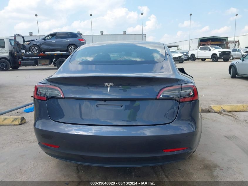 2023 Tesla Model 3 Rear-Wheel Drive VIN: 5YJ3E1EA9PF709351 Lot: 39640829