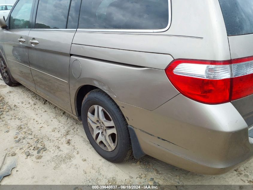 2005 Honda Odyssey Ex-L VIN: 5FNRL38745B096838 Lot: 39640837