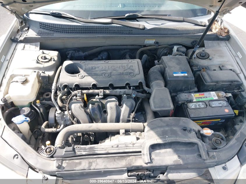 5NPET4AC8AH622525 2010 Hyundai Sonata Gls