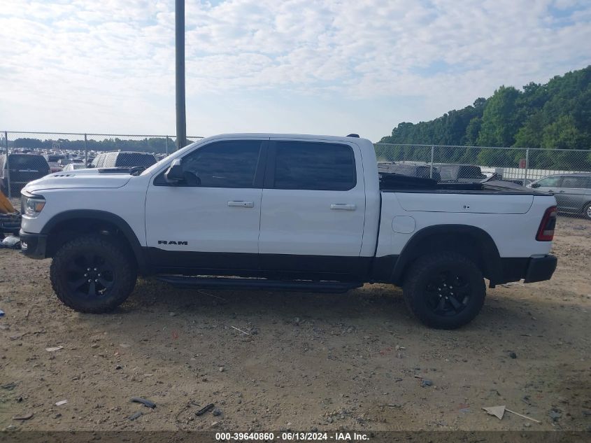 2021 Ram 1500 Rebel 4X4 5'7 Box VIN: 1C6SRFLM4MN589604 Lot: 39640860