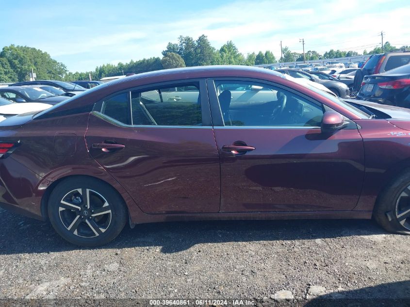 2024 Nissan Sentra Sv Xtronic Cvt VIN: 3N1AB8CV3RY315000 Lot: 39640861