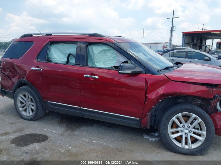 2014 Ford Explorer Xlt VIN: 1FM5K7D86EGC54959 Lot: 39640868