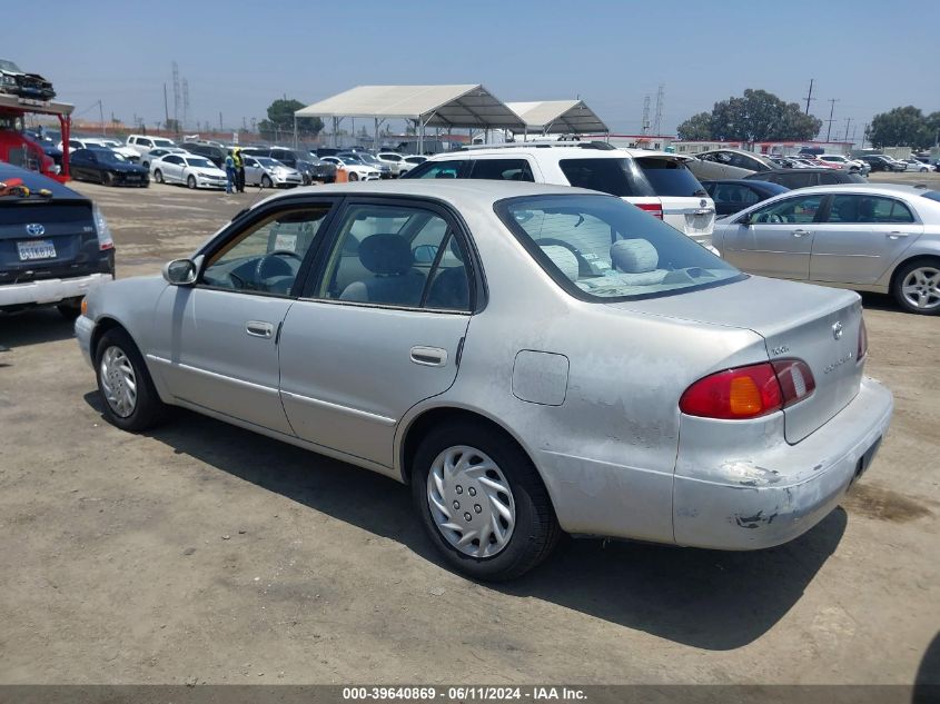 1999 Toyota Corolla Le VIN: 1NXBR12E1XZ286713 Lot: 39640869