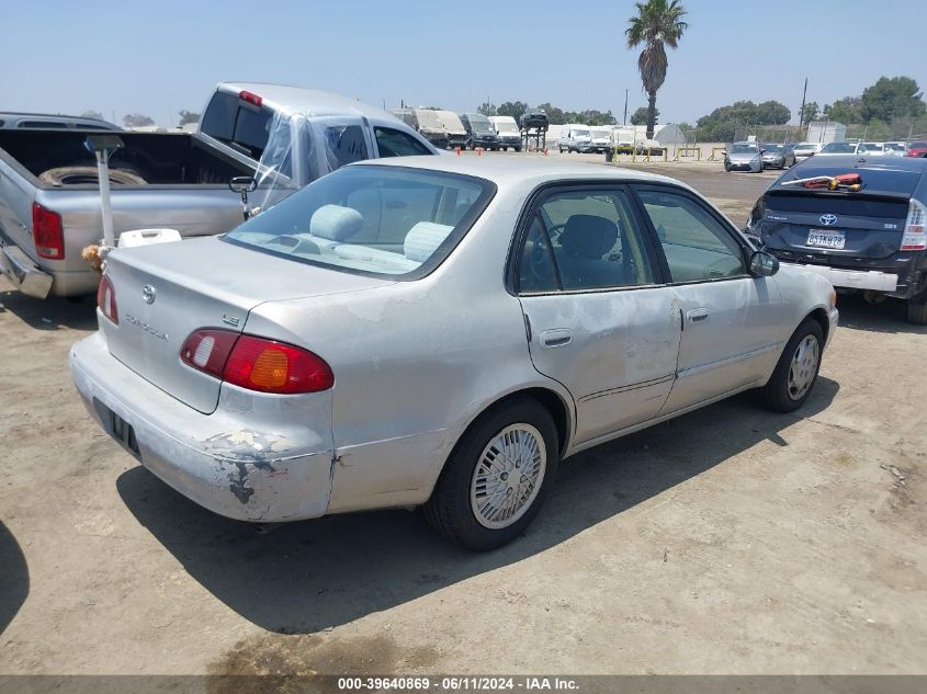 1999 Toyota Corolla Le VIN: 1NXBR12E1XZ286713 Lot: 39640869