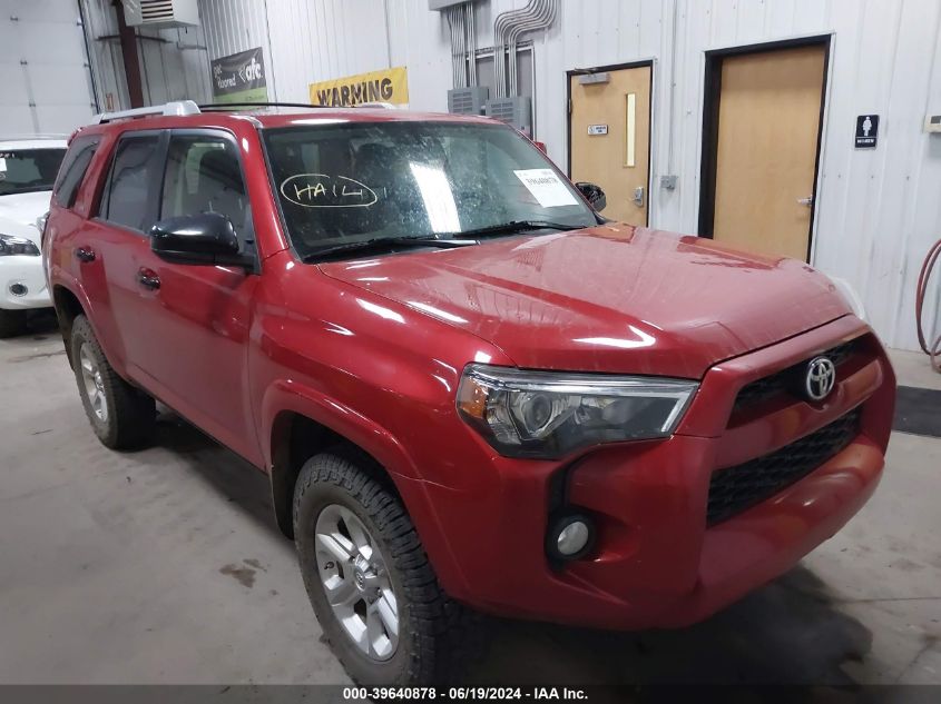 2018 Toyota 4Runner Sr5 Prem/Ltdl/Trail/Trd VIN: JTEBU5JR5J5605865 Lot: 39640878