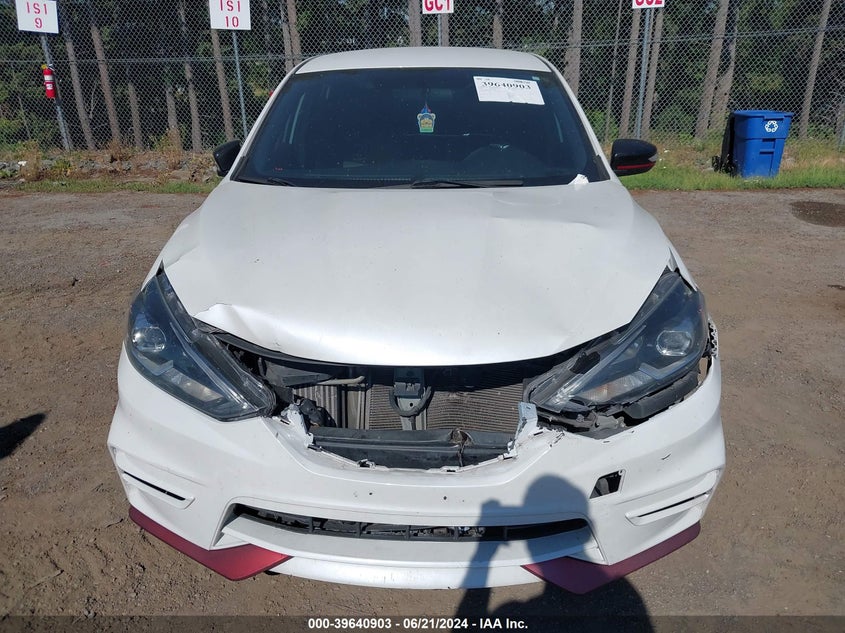 2018 Nissan Sentra Nismo VIN: 3N1CB7AP7JY235663 Lot: 39640903