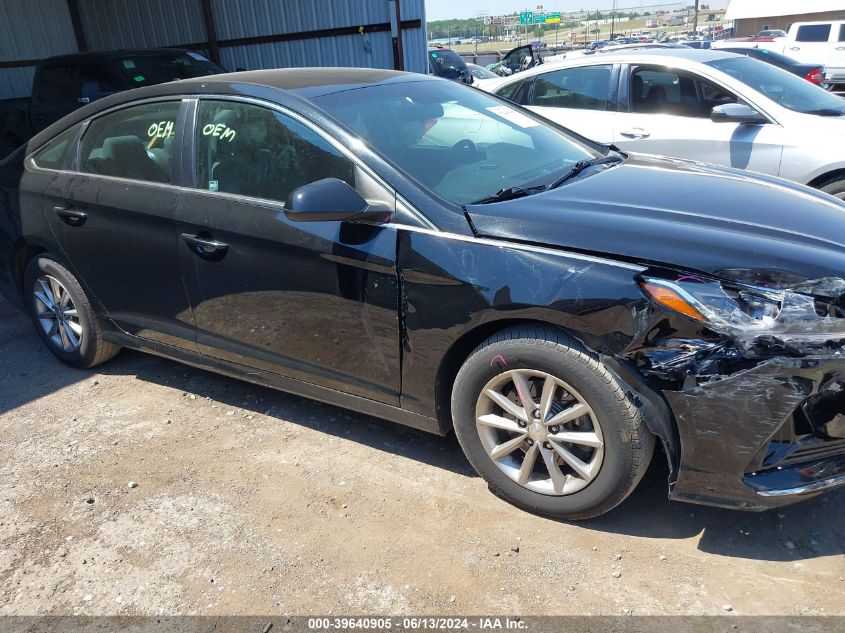 2018 Hyundai Sonata Se VIN: 5NPE24AF4JH725101 Lot: 39640905